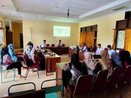 Kegiatan Sosialisasi Survei Mawas Diri (SMD) dari Puskesmas Saptosari