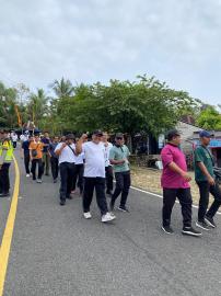 Jalan Sehat HUT RI Tingkat Kapanewon Saptosari